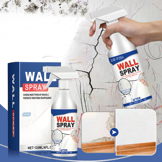 🥳2026 HOT SALE🥳💞50K+ SOLD!💥Magic Wall Repair Spray – Instantly fills cracks & holes. No mess, easy DIY. 🧱✨