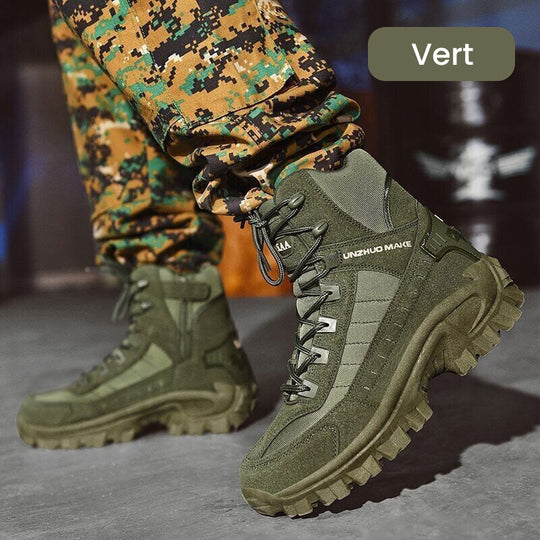 🔥🛡️Militærkvalitet med 50% rabat🔥 Vandtætte og skridsikre taktiske sportsstøvler med høj top (forbedret holdbarhed)