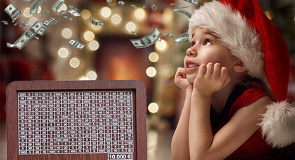 🎁 Hot Sale 70% OFF 🔥Retro Style Wooden Money Box with Counter Piggy Bank Handmade Saving Money Goal Piggy Bank