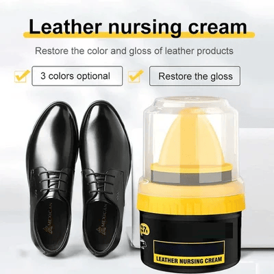 🎄 Christmas Big Sale🎉 Leather Repair Cream & Shoe Polish – Restores Color, Waterproofs & Nourishes | 30K+ Sold! 👞✨📦