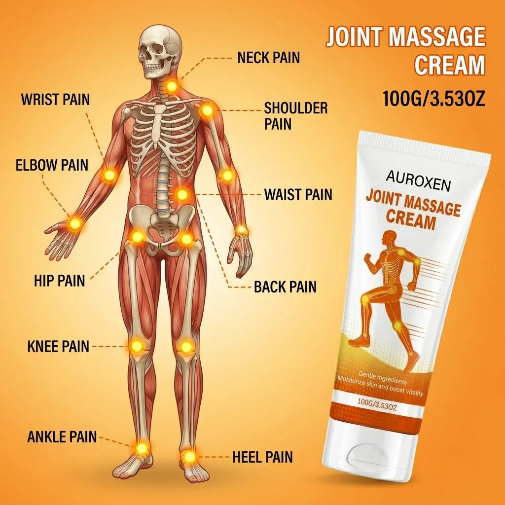 Auroxen™ Instant Relief Joint & Muscle Massage Cream