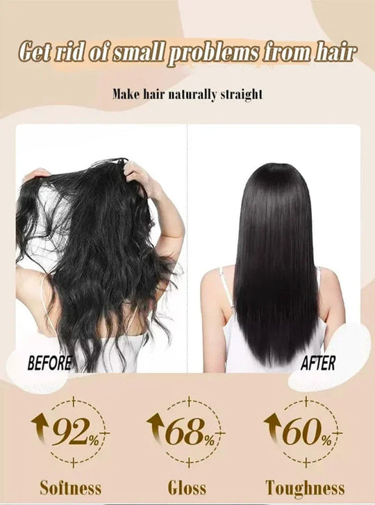 Krém na narovnání vlasů Silk & Gloss