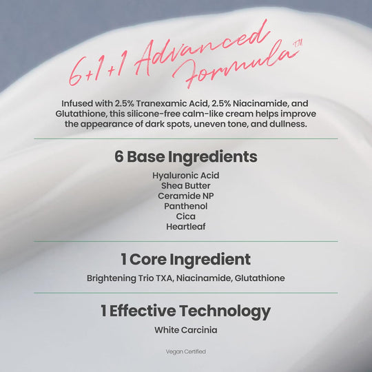 AXIS-Y TXA 2.5% Intensive Brightening Cream – Tranexamic Acid Moisturizer with Niacinamide and Glutathione for Dark Spots and Uneven Skin Tone (1.69 fl oz)