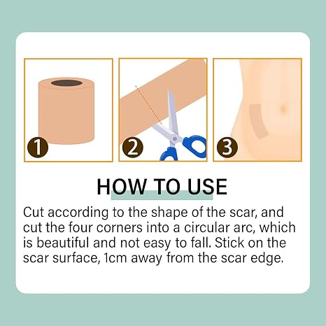 Tattoo cover-up tape, 2" x 16.4' roll; waterproof and sweat-resistant, invisible and breathable; cuttable skin-tone tattoo cover patches and concealers.