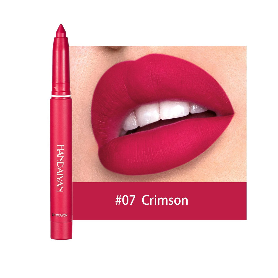 🔥HOT SALE NOW💋Rotating Sharpenable Matte Lipstick Pencils