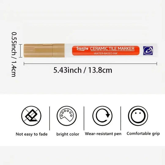 🔥Last Day Promotion 50% OFF🔥BUY 1 GET 1 FREE🔥Tile Marker Grout Pen✨