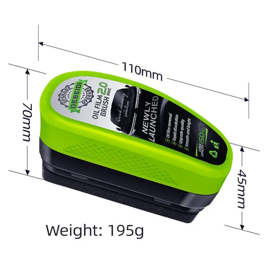 Brush for removing oil films, especially for cars!