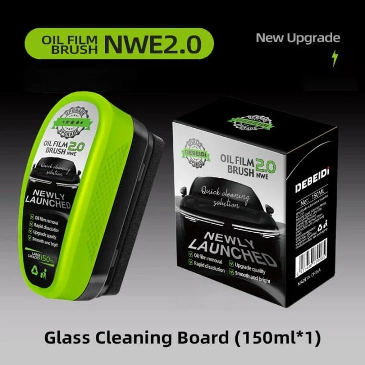Brush for removing oil films, especially for cars!