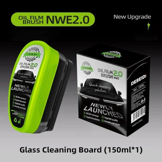 Brush for removing oil films, especially for cars!