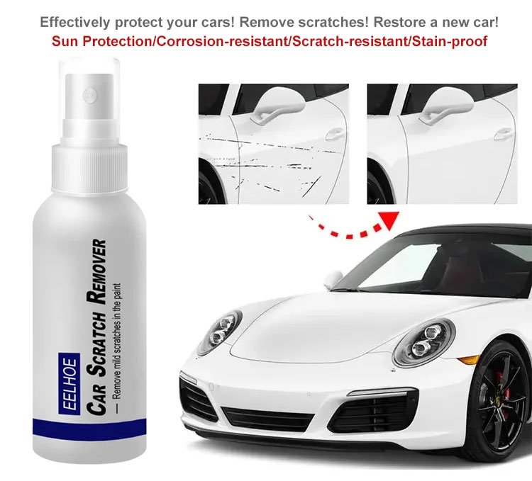 🚗 BUY 2 GET 1 FREE! ✨ Car Paint Scratch Repair Spray - Erases Light Scratches & Scuffs in 5 Mins, No Professional Tools Needed! 🛠️📦