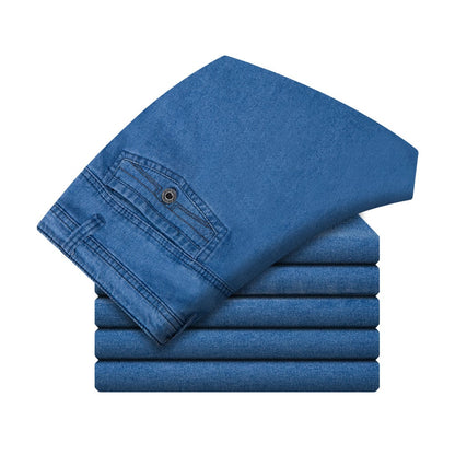 Men’s High Waist Straight Fit Jeans