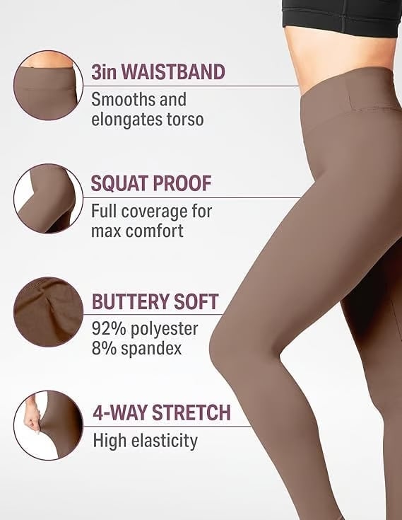 ✨Ostatni dzień specjalnej ceny!!😍Legginsy treningowe z wysokim stanem i modelowaniem brzucha