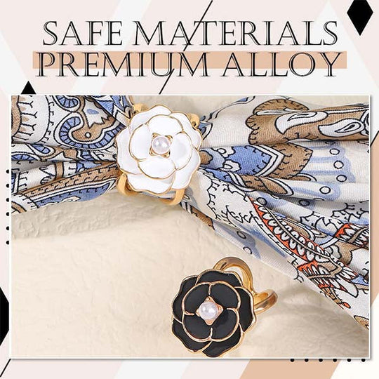 ✨ Elegancka klamra do szalika w stylu francuskim (50% zniżki) – elegancja na wyciągnięcie ręki!
