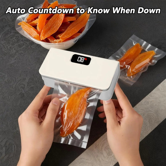 🔥Limited Time Special Price  ⚡Rechargeable 2-in-1 Mini Bag Sealer with Cutter