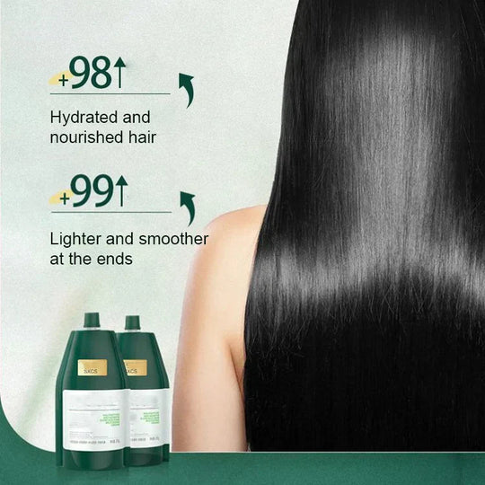 ⏳Lascaine 50% ar feadh tréimhse teoranta⏰Uachtar Deisiúcháin Damáiste Gruaige le Ceiratín Polaipeptide Hiodráitithe🥇
