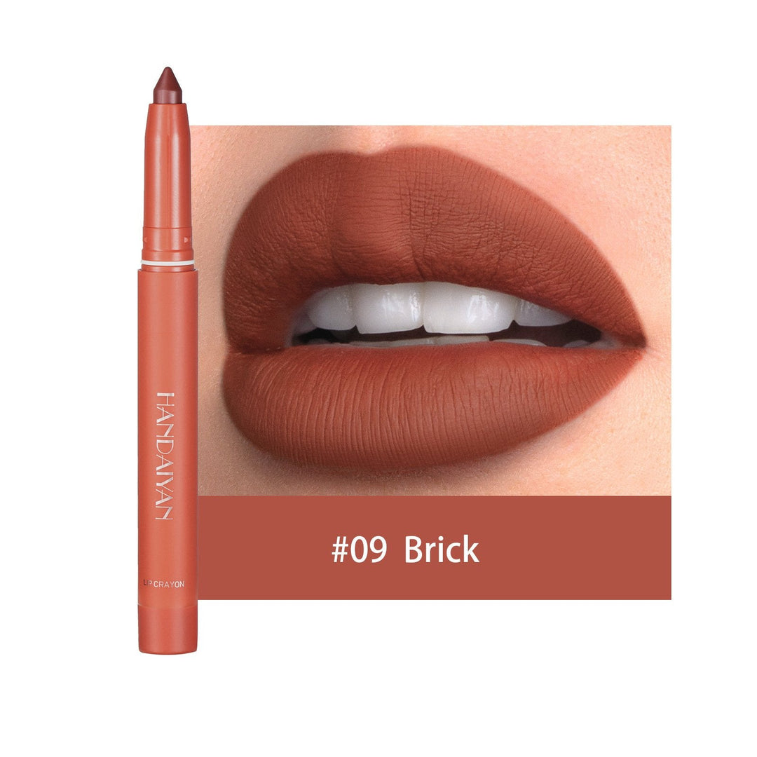 🔥HOT SALE NOW💋Rotating Sharpenable Matte Lipstick Pencils