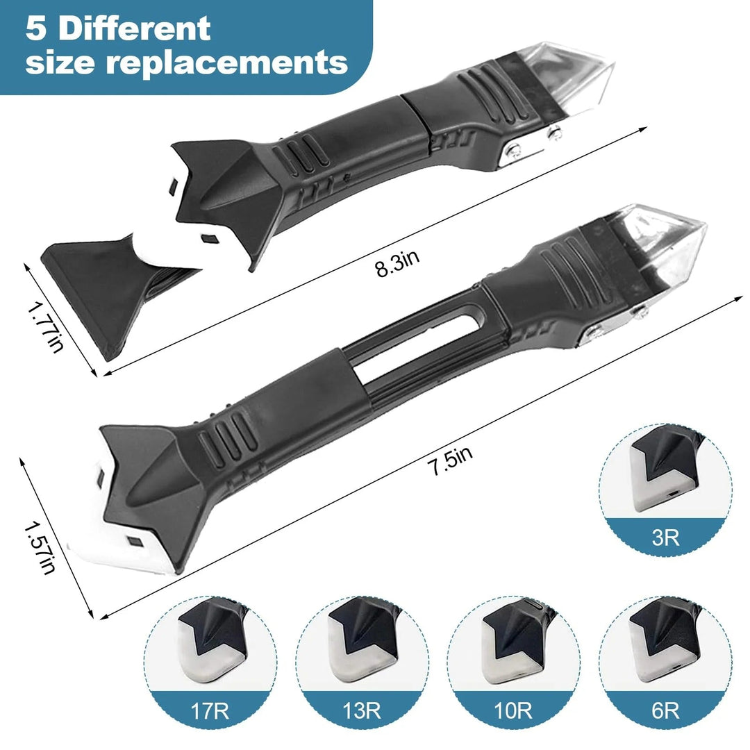 ✨ 3-in-1 Ultimate Caulking Tool - Professional Sealant Finishing Kit for Perfect Smooth Joints Every Time 🛠️✨