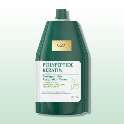 ⏳50% rabat i en begrænset periode⏰Polypeptid Keratin Hydrerende Udglattende Hårskade Reparationscreme🥇