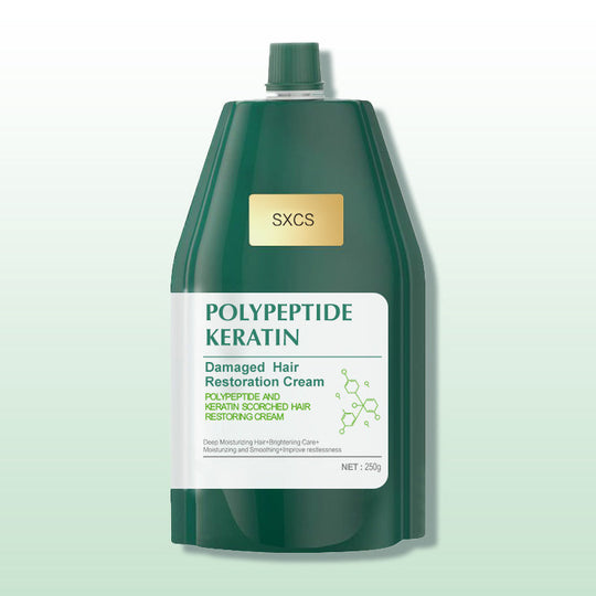 ⏳Lascaine 50% ar feadh tréimhse teoranta⏰Uachtar Deisiúcháin Damáiste Gruaige le Ceiratín Polaipeptide Hiodráitithe🥇