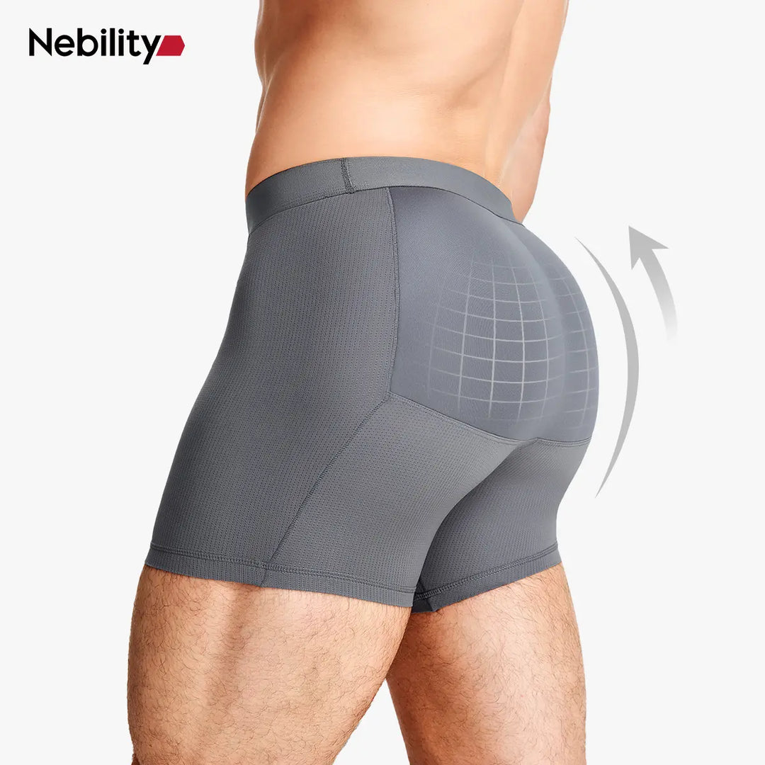 LIMITED TIME 50% OFF⚡   Nebility Mens 3D Butt Lift Enhancing Shapewear Boxer Briefs
