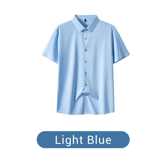 👔 Men's Short Sleeve 4-Way Stretch Shirt