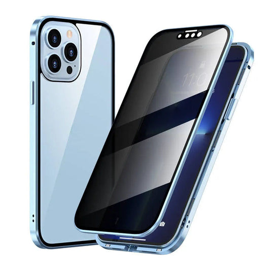 Magneettinen kaksipuolinen piikkiä estävä lasikuori iPhonelle