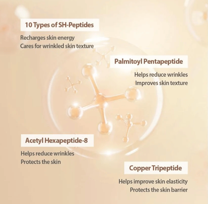 ✨Silk Lifting Peptide Ampoule: Korean Anti-Aging Serum for Wrinkle Care & Plumping
