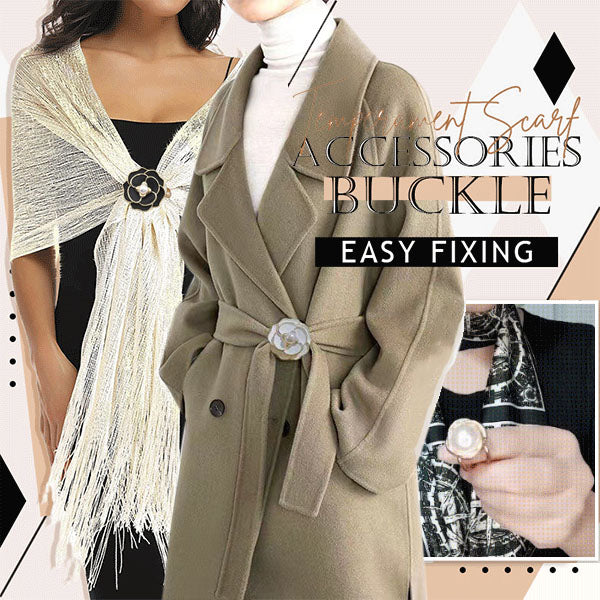 ✨ Elegancka klamra do szalika w stylu francuskim (50% zniżki) – elegancja na wyciągnięcie ręki!