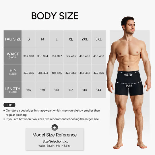 LIMITED TIME 50% OFF⚡   Nebility Mens 3D Butt Lift Enhancing Shapewear Boxer Briefs