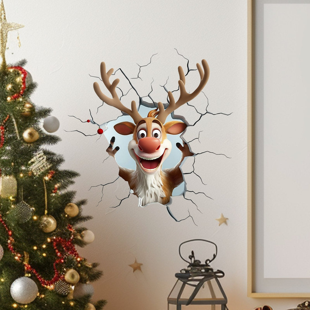 🎄Tidlig juleudsalg 49%🎅Jule kreativ vægklistermærke