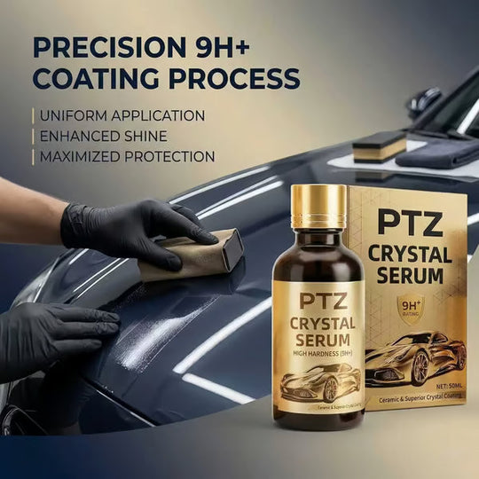 💥Crystal Serum – 9h Professional Ceramic Coating For Car Paint, Gloss & Protection