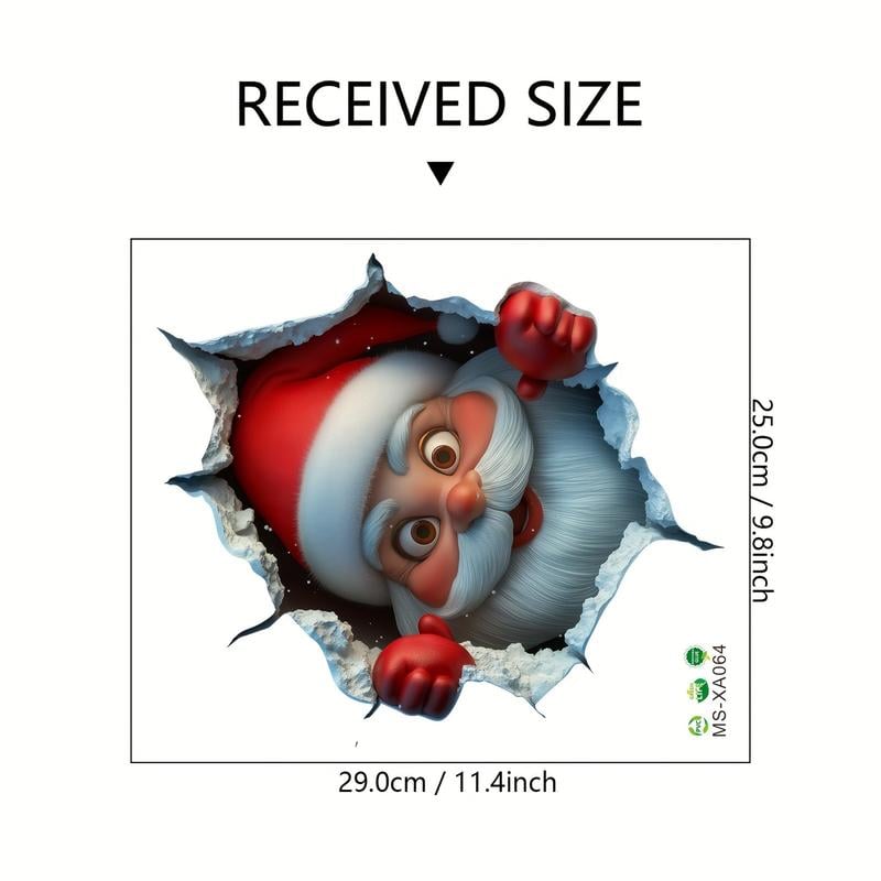 🎄Tidlig juleudsalg 49%🎅Jule kreativ vægklistermærke