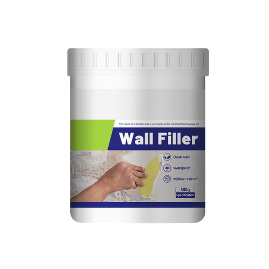 🛠️ Waterproof and mould-resistant wall repair putty💧free brush! 🖌️ ✨ Quick and clean home wall repairs! 🏡