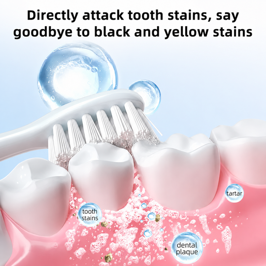 【Professional Grade】Dr.ville Niacinamide Foaming Whitening Toothpaste 8X - Fresh Breath Stain Removal Gentle Teeth Cleaning 100ml-C
