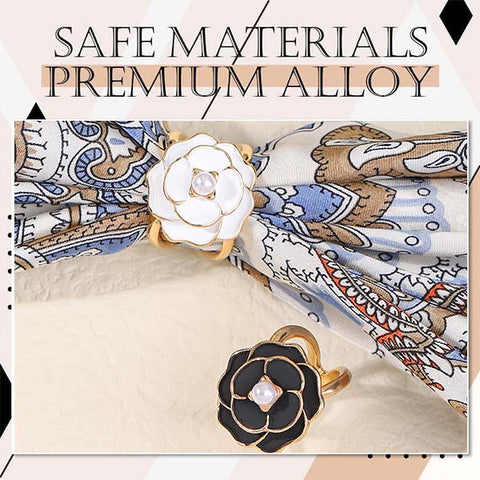 ✨ Elegancka klamra do szalika w stylu francuskim (50% zniżki) – elegancja na wyciągnięcie ręki!