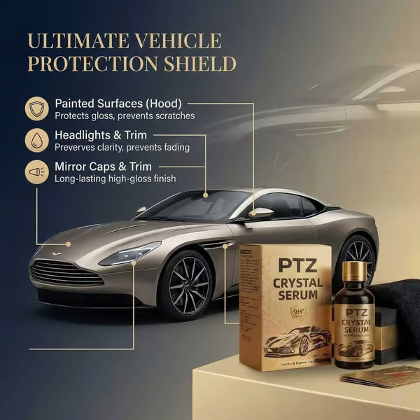 💥Crystal Serum – 9h Professional Ceramic Coating For Car Paint, Gloss & Protection