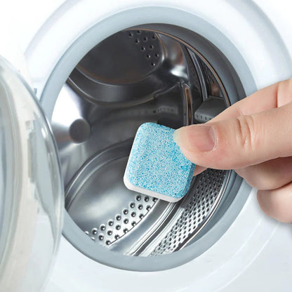 🧼✨ Washing Machine Deep Cleaner Tablets – Eliminates 99% Germs, Removes Odors & Prevents Mold 🧽