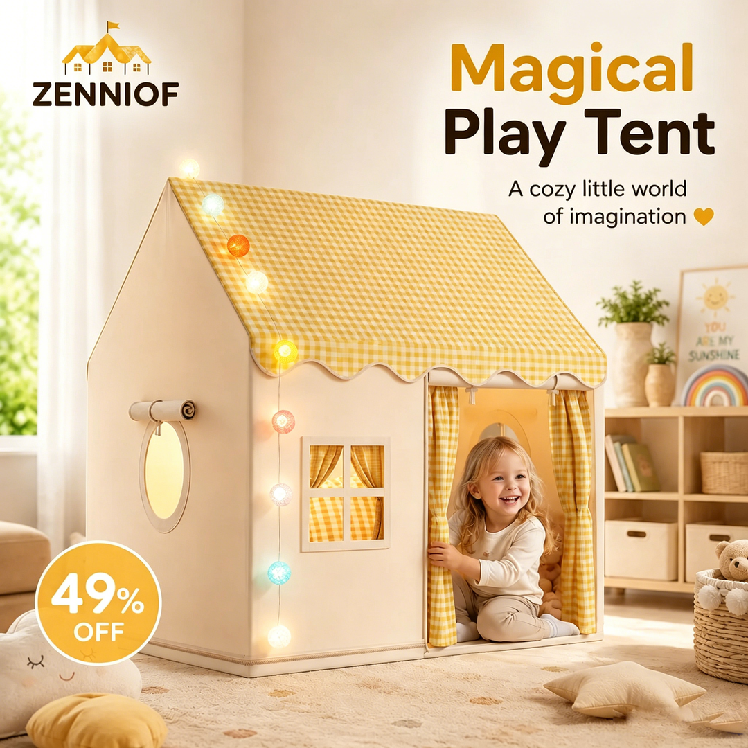 LAST DAY 49% OFF  Children's Play Tent Castle