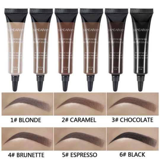 🥳2026 HOT SALE🥳💞50K+ SOLD!🔥Long-lasting Waterproof Smudge-proof Liquid Eyebrow Gel/Tint(With Free Brush)