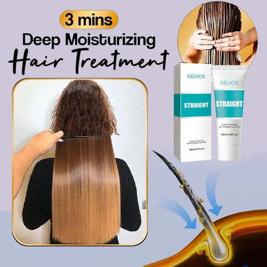 Krém na narovnání vlasů Silk & Gloss