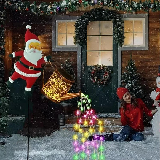 🎅Świąteczna lampa solarna na czajnik &  Kolekcja dekoracji ogrodowych z latarniami