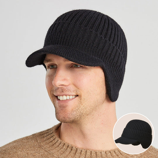 Cappello lavorato a maglia con protezione per le orecchie calda elastica da equitazione all'aperto