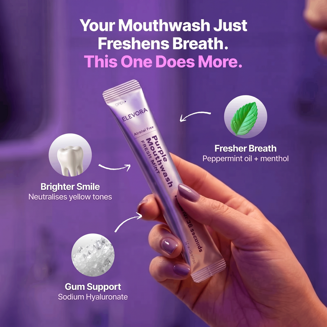 DR.DENT Purple Mouthwash - Sachets 20 Pack