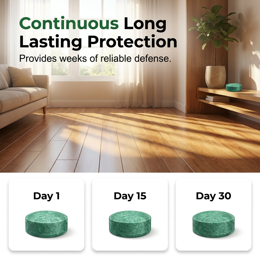 All‑Pest Repellent – Safe for pets & wildlife. No poisons, just effective. Use indoors & out