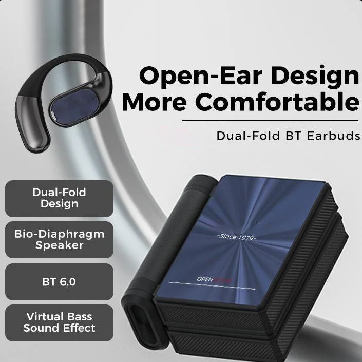 Limited-time offer: 50% off  Wireless noise-canceling earbuds with Bluetooth 6.0 , ultra-long battery life of 145 hours , IPX5 waterproof rating for sports