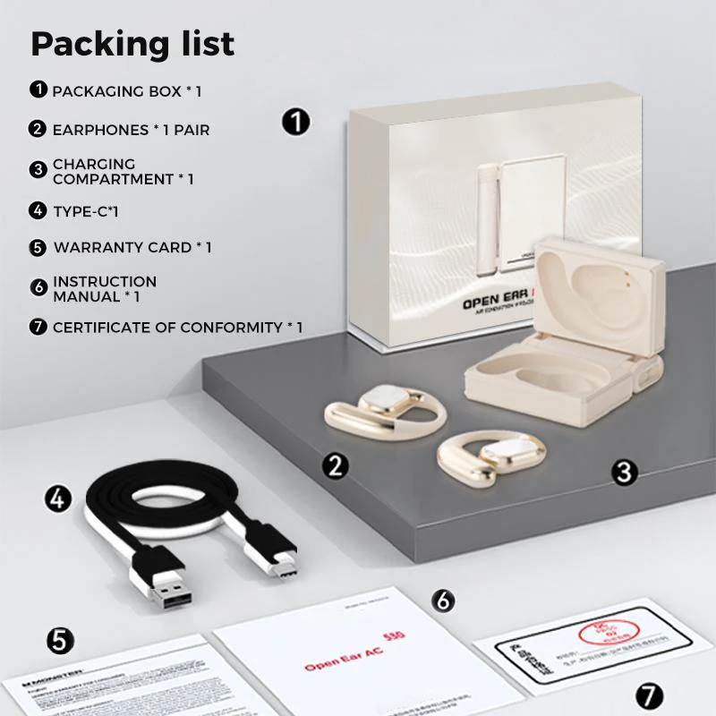 Limited-time offer: 50% off  Wireless noise-canceling earbuds with Bluetooth 6.0 , ultra-long battery life of 145 hours , IPX5 waterproof rating for sports