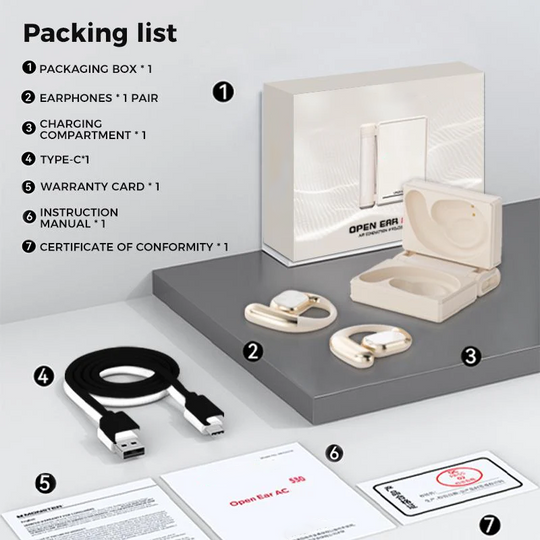 Limited-time offer: 50% off  Wireless noise-canceling earbuds with Bluetooth 6.0 , ultra-long battery life of 145 hours , IPX5 waterproof rating for sports