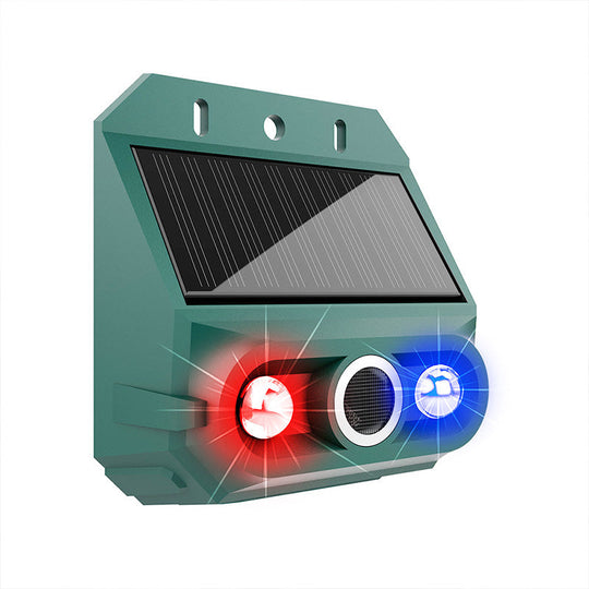 ⏳Limited Time Special Price⏰Solar Powered Animal Repeller – Ultrasonic + flashing light. Weatherproof, 24/7 protection. Keep pests away naturally. 🏡💚