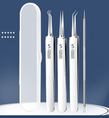 🔥Limit Time 50% OFF🔥Stainless Steel Blackhead Remover Tool Kit