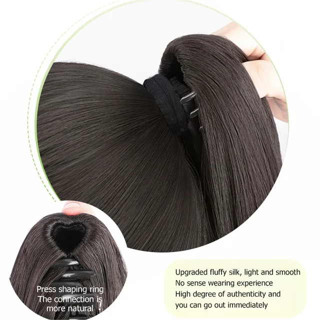 💜 LAST DAY PROMOTION 💜Curly Wig High Ponytail with claw clip